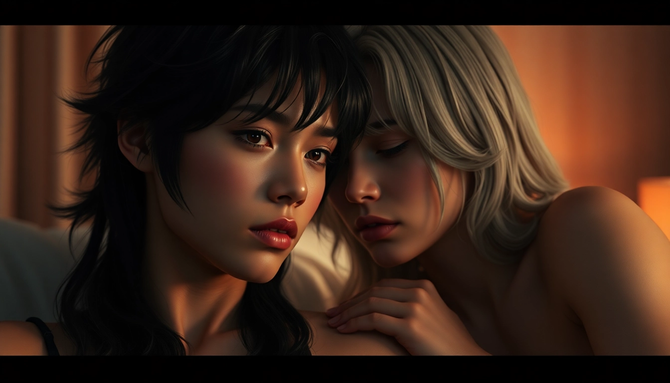 Portrait of a hyperrealistic NSFW AI generator no limit scene portraying detailed characters with expressive emotions and lifelike textures for immersive visuals.