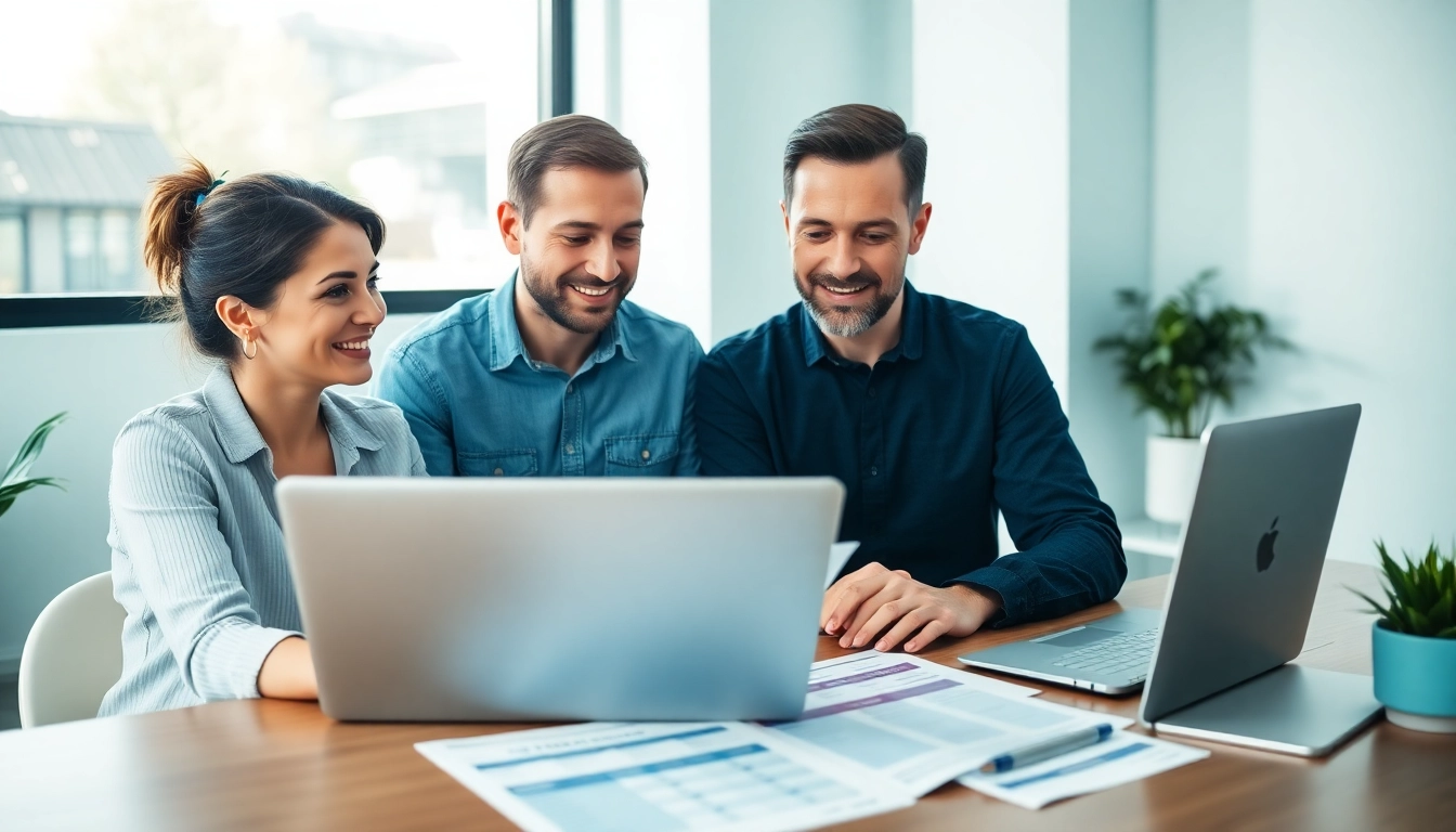 Compare health insurance options as a family reviews plans with a licensed agent