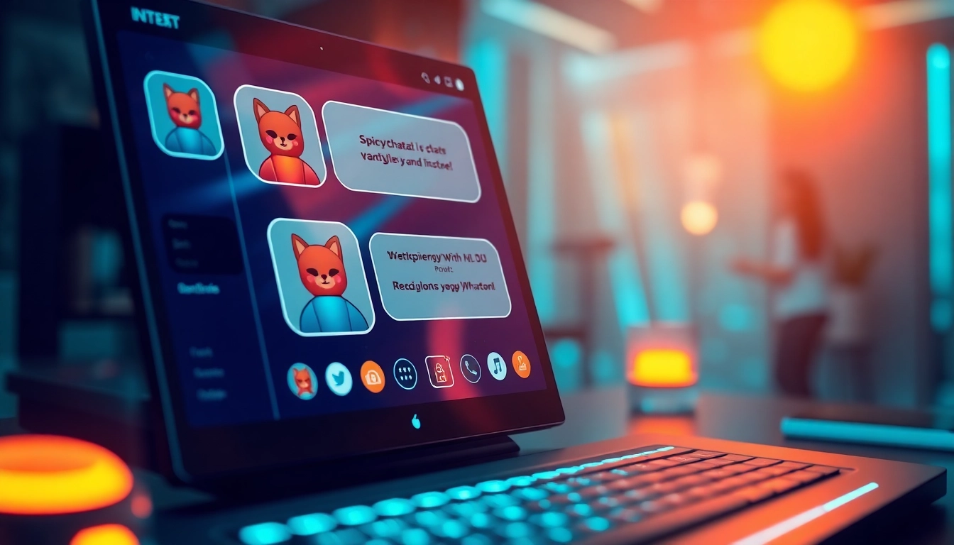 Active spicychatai platform showcasing realistic AI chat and uncensored visuals for engaging experiences.